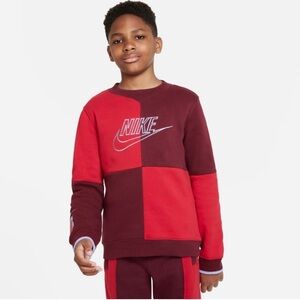 Nike Boys' Sportswear Amplify Crew Sweatshirt Size Youth XL